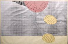 Ohne Titel um 1964/65, Mischtechnik auf Papier, 96,5 x 144,5 cm