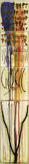 Materialbild
Eiche, 1978 
Plexiglas, 238 x 40 x 9 cm 