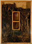 Materialkasten
Brot und Wein, 1977 
40 x 30 x 6 cm 
