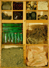 Materialkasten
Patronen, 1977 
40 x 30 x 5 cm 