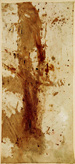 Malspuren, 1974 
100 x 44 cm 