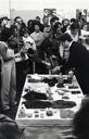 Foto: Aktion �bertragung
Auff�hrung in Stuttgart im Rahmen von �europa 79� 
23 x 17 cm